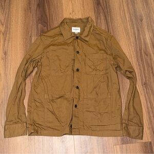 Goodfellow & Co Men's Brown Lightweight Shirt Jacket